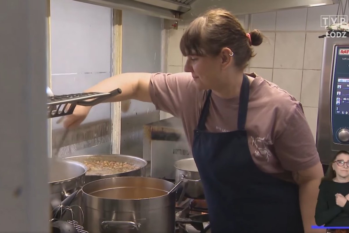 Łódzka restauratorka gotuje zalewajkę, by sfinansować rehabilitację męża po wypadku