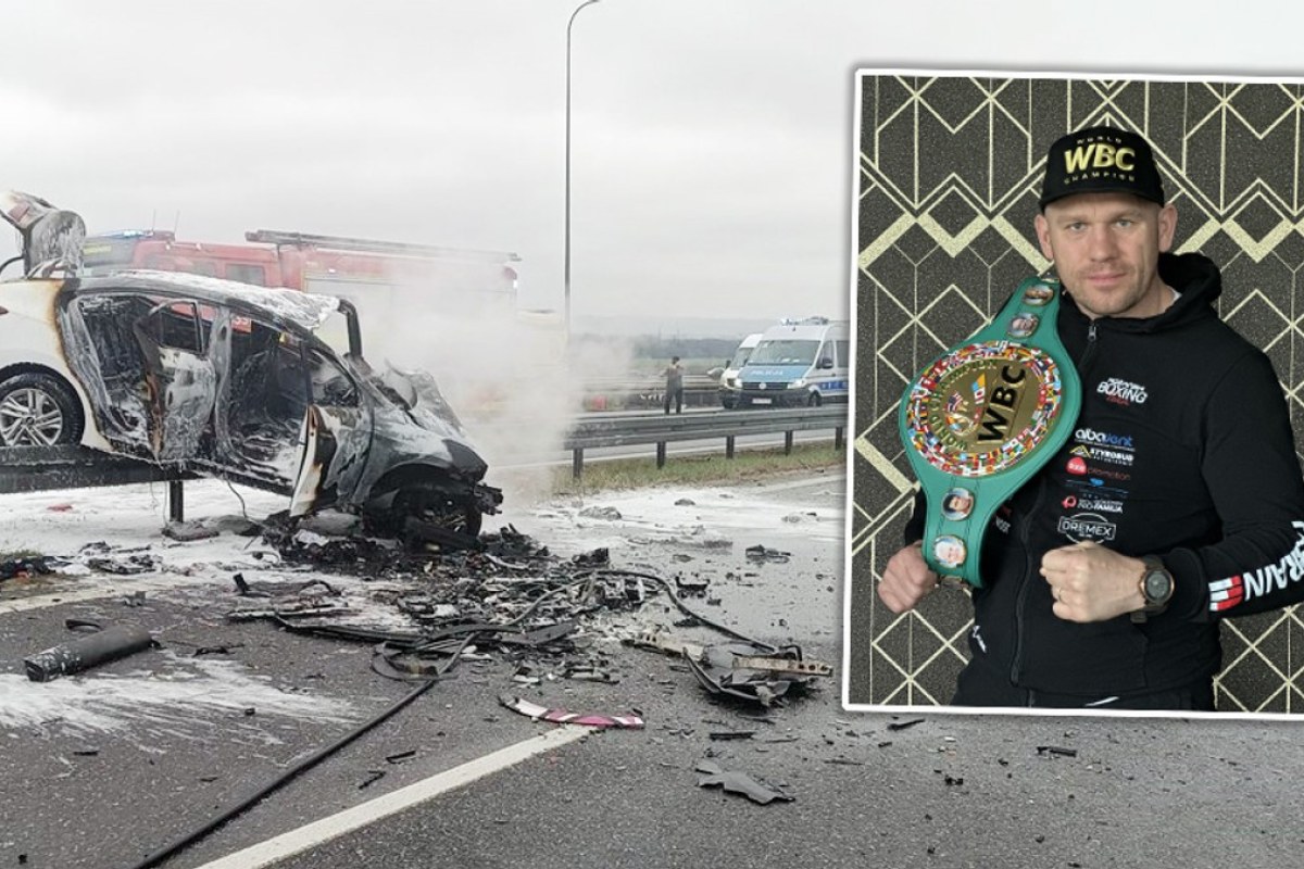 Łukasz Różański o cudzie po groźnym wypadku pod Rzeszowem