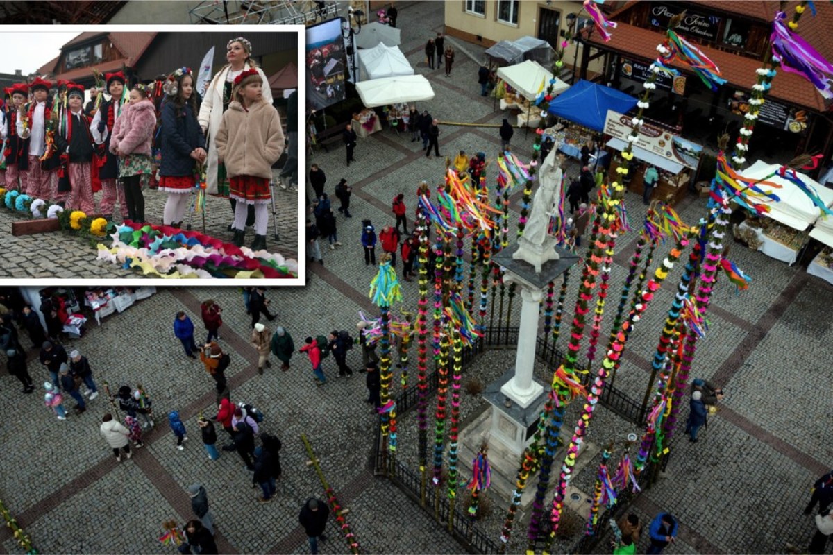 Lipnica Murowana: Niedziela Palmowa i walka o rekord najwyższej palmy