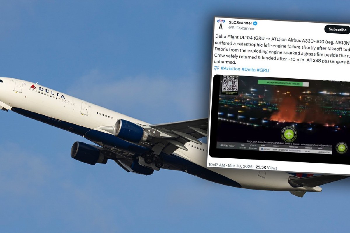 Awaryjne lądowanie samolotu Delta Air Lines. Załoga usłyszała przerażający komunikat
