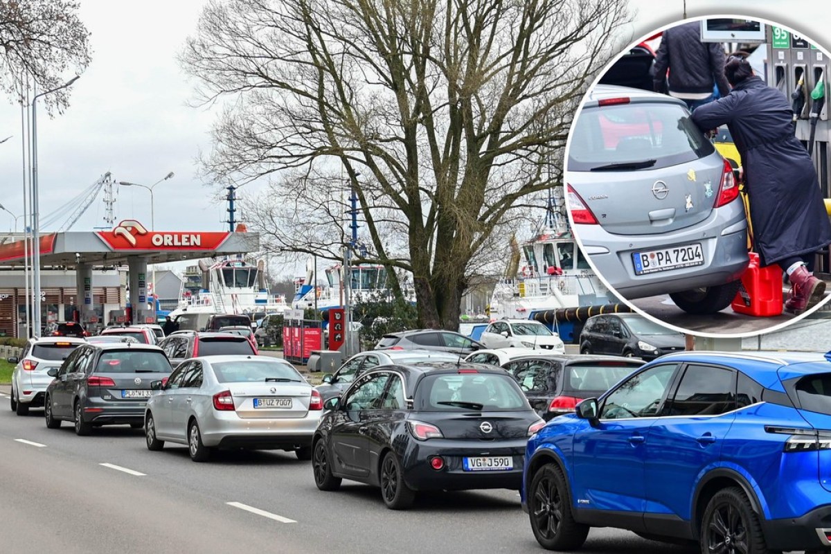 Wielkopiątkowa inwazja na stacje paliw. Niemieccy kierowcy masowo tankują w Polsce