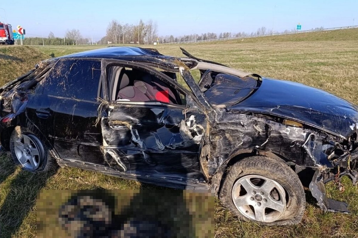 Tragiczny wypadek młodego kierowcy Audi. Rozpacz zamiast świętowania
