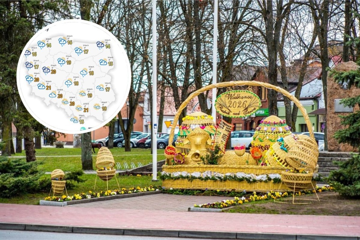 Pogoda na Wielkanoc 2024: Słoneczny początek, ale IMGW ostrzega przed wiatrem i roztopami