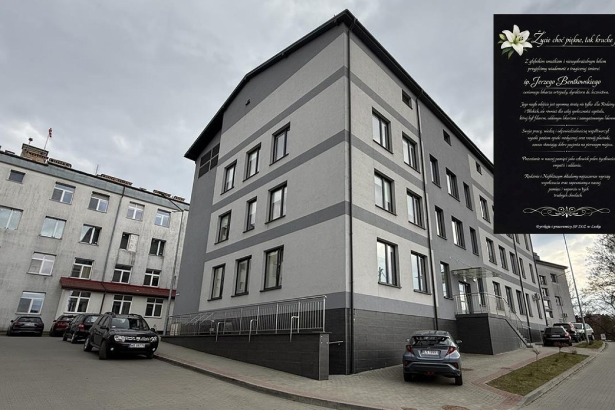 Tragiczny wypadek pod Leskiem. Nie żyje dyrektor szpitala, ceniony ortopeda