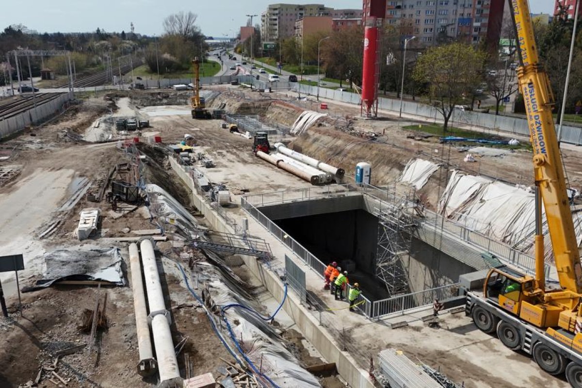 Koniec prac nad tunelem w Łodzi. Altor zwalnia prawie setkę pracowników