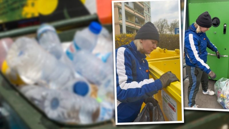 Trzy godziny w śmietnikach za 10 złotych. Eksperyment influencerki obnaża realia systemu kaucyjnego