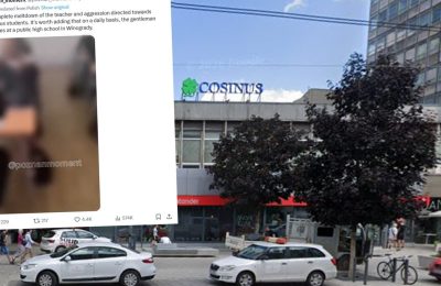 Skandal w poznańskiej szkole. Nauczyciel stracił panowanie i zwyzywał uczniów
