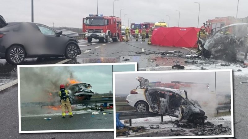 Tragiczny wypadek na S19 pod Rzeszowem. Nie żyje kierowca, ranny mistrz świata