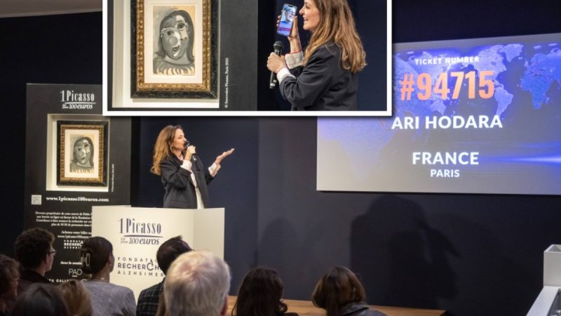 Paryżanin wygrywa obraz Picassa na charytatywnej loterii