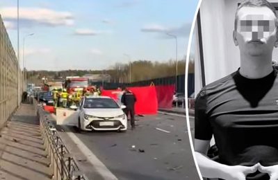 Tragiczny wypadek w Łomiankach. Trzecia ofiara karambolu nie przeżyła