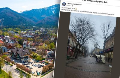 Krupówki świecą pustkami. Zaskakujący widok w Zakopanem
