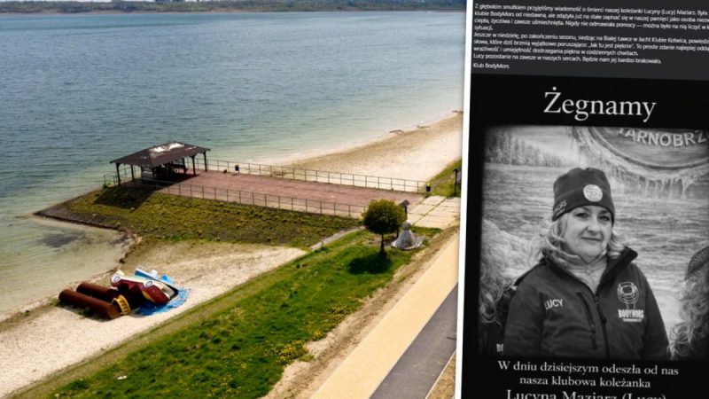 Tragedia podczas nurkowania w Jeziorze Tarnobrzeskim. Nie żyje doświadczona nurkini