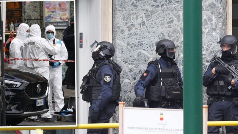 Neapol: Filmowy napad na bank z ucieczką podkopem