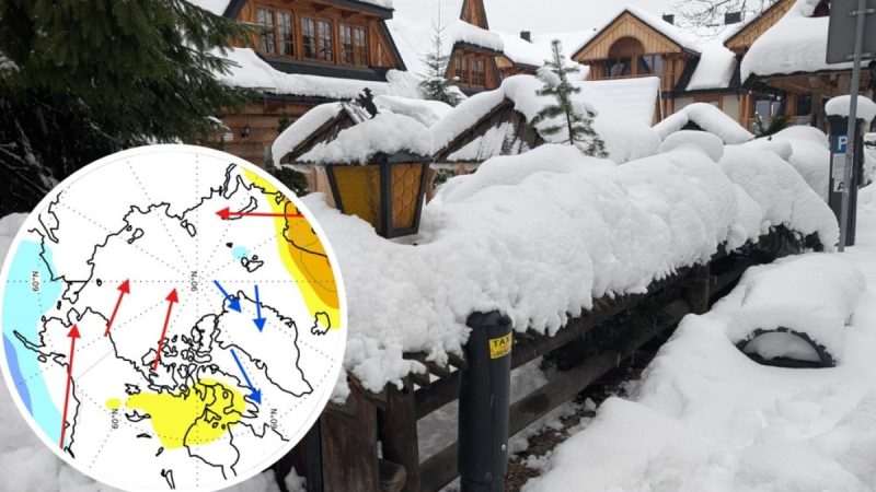 Naukowcy ostrzegają: Rozpad wiru polarnego może przynieść kolejną ciężką zimę w Europie