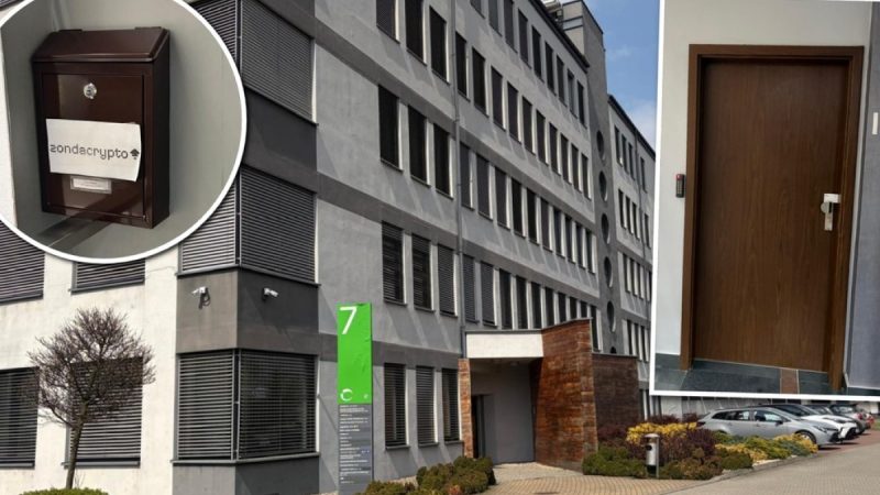 Zamknięta siedziba Zondacrypto w Katowicach. Prokuratura bada działalność giełdy kryptowalut