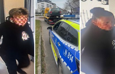 Peruka i fikcyjna koleżanka nie pomogły. 57-latka wpadła po ucieczce z miejsca kolizji w Słupsku