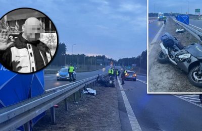 Śmiertelny wypadek motocyklisty po pielgrzymce na Jasną Górę