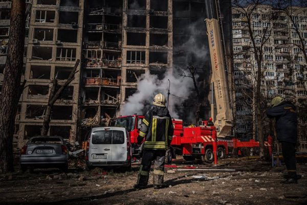Stolica Ukrainy pod ostrzałem. Ponad 700 celów powietrznych nad Kijowem