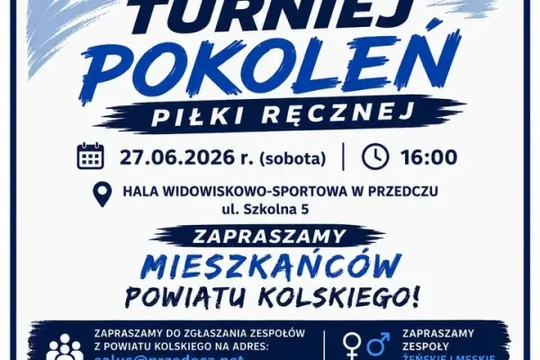 Turniej Pokoleń Piłki Ręcznej w Przedczu – sport, integracja i dobra zabawa