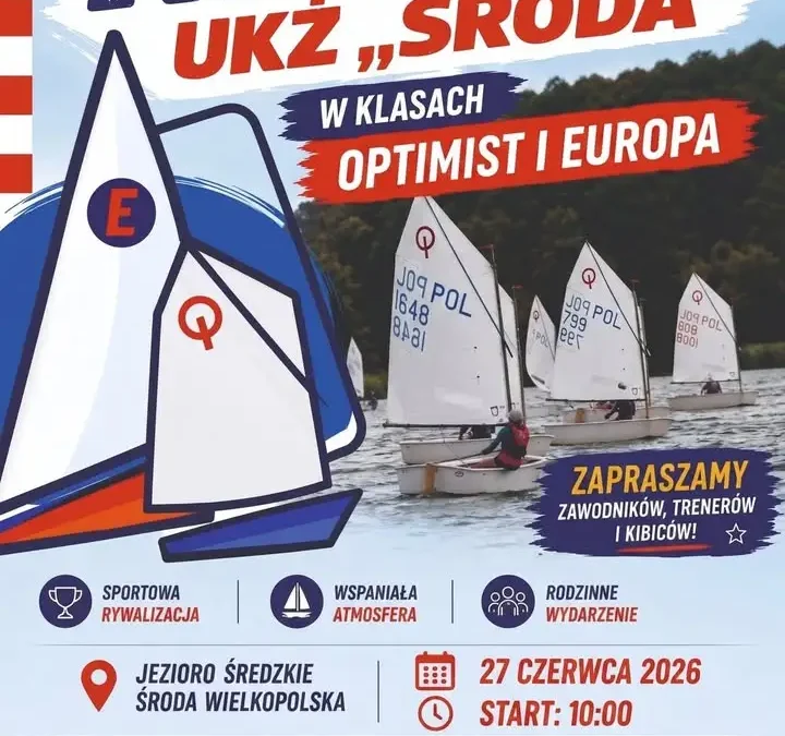 12. Regaty Żeglarskie na Jeziorze Średzkim – zapraszamy do kibicowania!