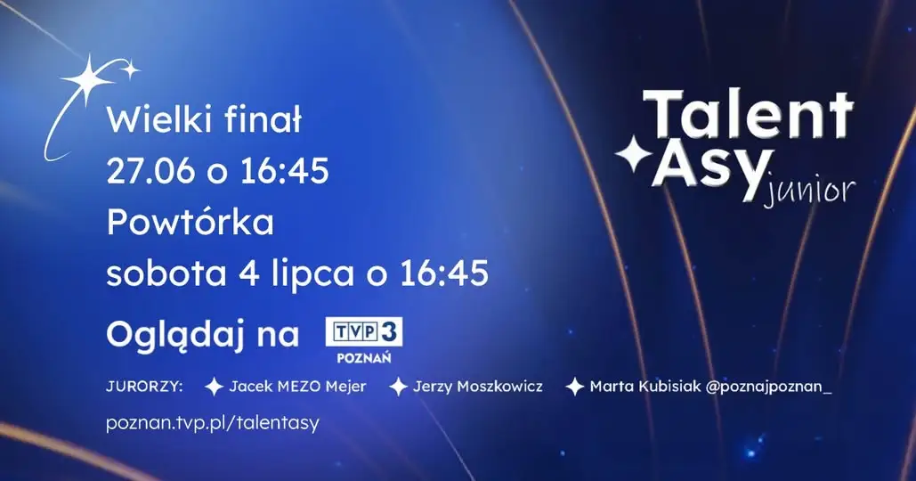 Wielki Finał TalentAsów Junior 2026 – reprezentanci Gminy Baranów na antenie TVP3 Poznań