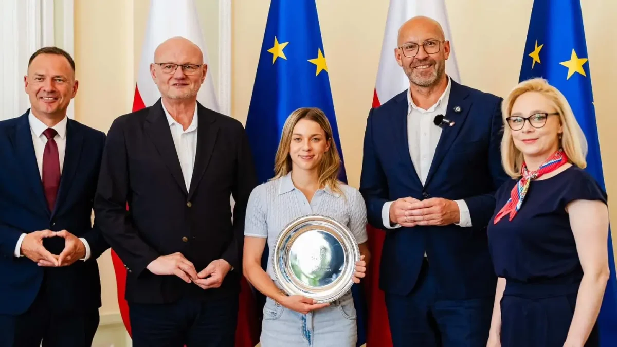 Maja Chwalińska otrzymała stypendium od ministra sportu po finale Roland Garros