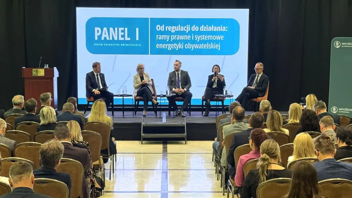 80 mln zł na społeczności energetyczne – NFOŚiGW ogłasza program na Forum we Wrocławiu