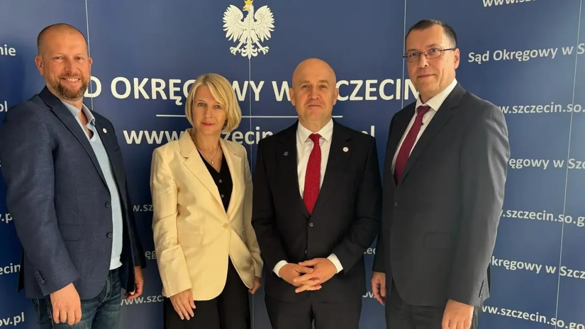 Nowy prezes Sądu Okręgowego w Szczecinie oficjalnie przedstawiony