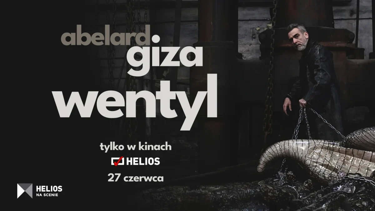 Abelard Giza z programem „Wentyl” w kinie Helios Konin już dziś