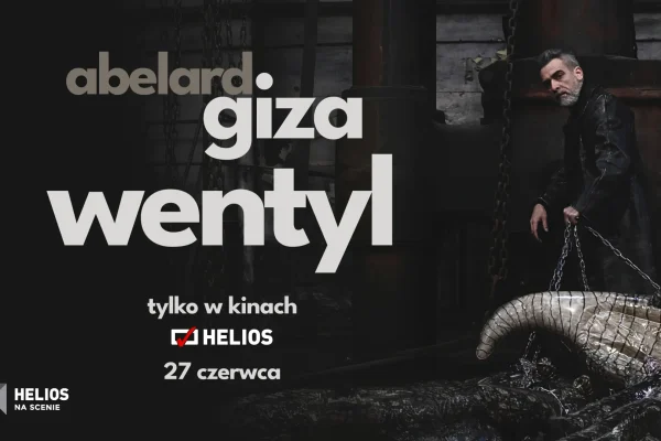 Abelard Giza z programem „Wentyl” w kinie Helios Konin już dziś