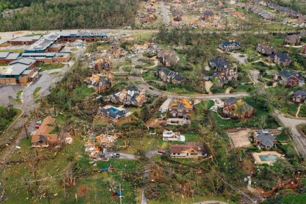 Balcarzowice w ruinie po przejściu trąby powietrznej. Mieszkańcy: 'To było jak koniec świata’