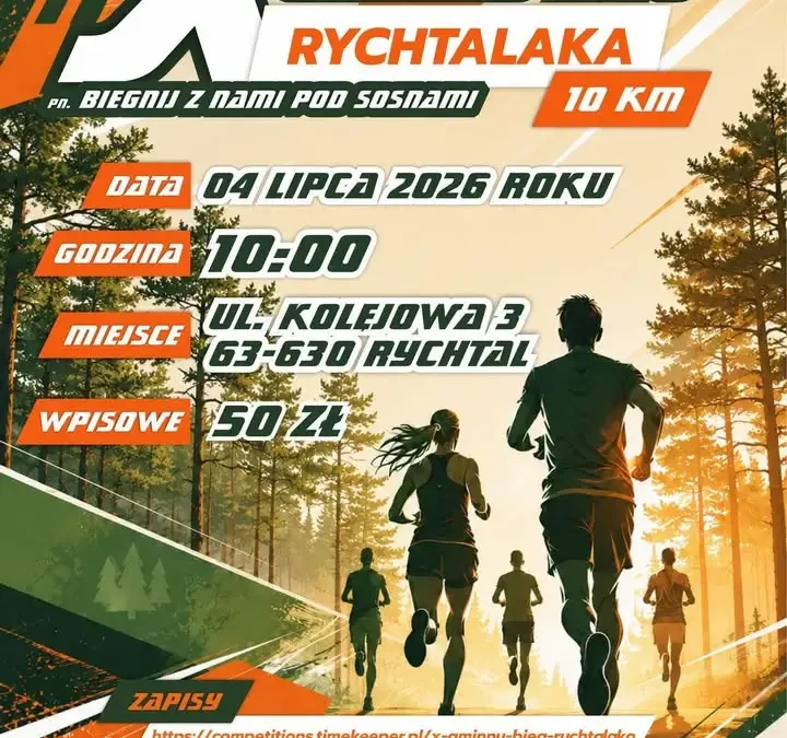 X Gminny Bieg Rychtalaka – start już dziś o 10:00