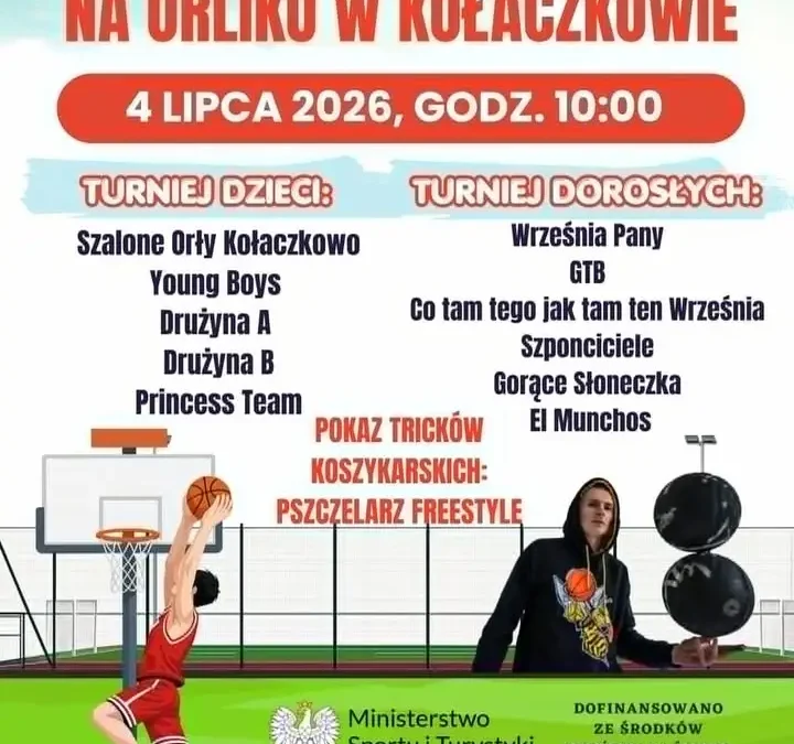 Koszykarskie święto w Kołaczkowie już jutro!