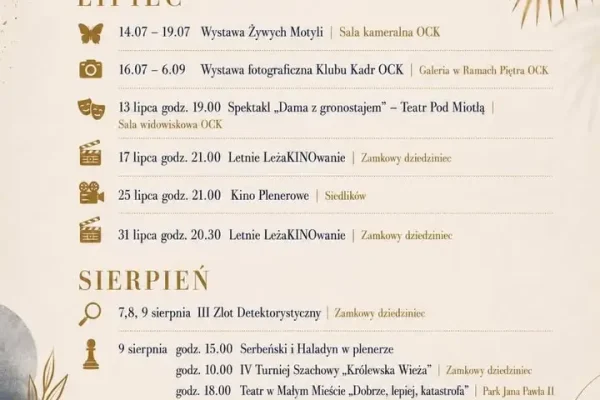 Lato z COOLturą w Ostrzeszowie – wakacyjne atrakcje dla każdego