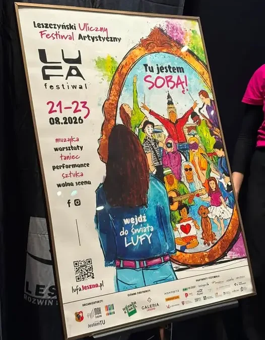 LUFA Festiwal 2026 w Lesznie: „Tu jestem sobą” – nowy plakat i zapowiedź