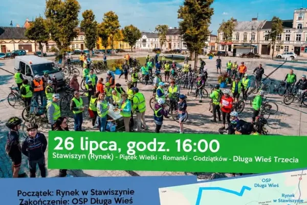 XLIV Rodzinny Rajd Rowerowy „Wakacyjna podróż” w Stawiszynie – charytatywnie i rodzinnie