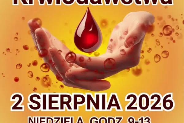 Akcja poboru krwi w Opatówku – 2 sierpnia 2026