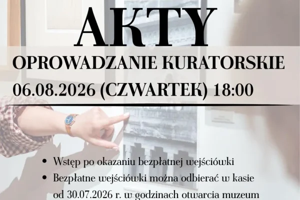 Ostatnie oprowadzanie kuratorskie po wystawie „Kulisiewicz. Akty” – wejściówki od 30 lipca