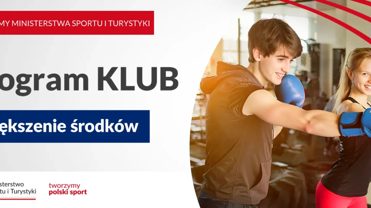 Minister Sportu zwiększa budżet Programu KLUB o 248 tys. zł w 2026 roku