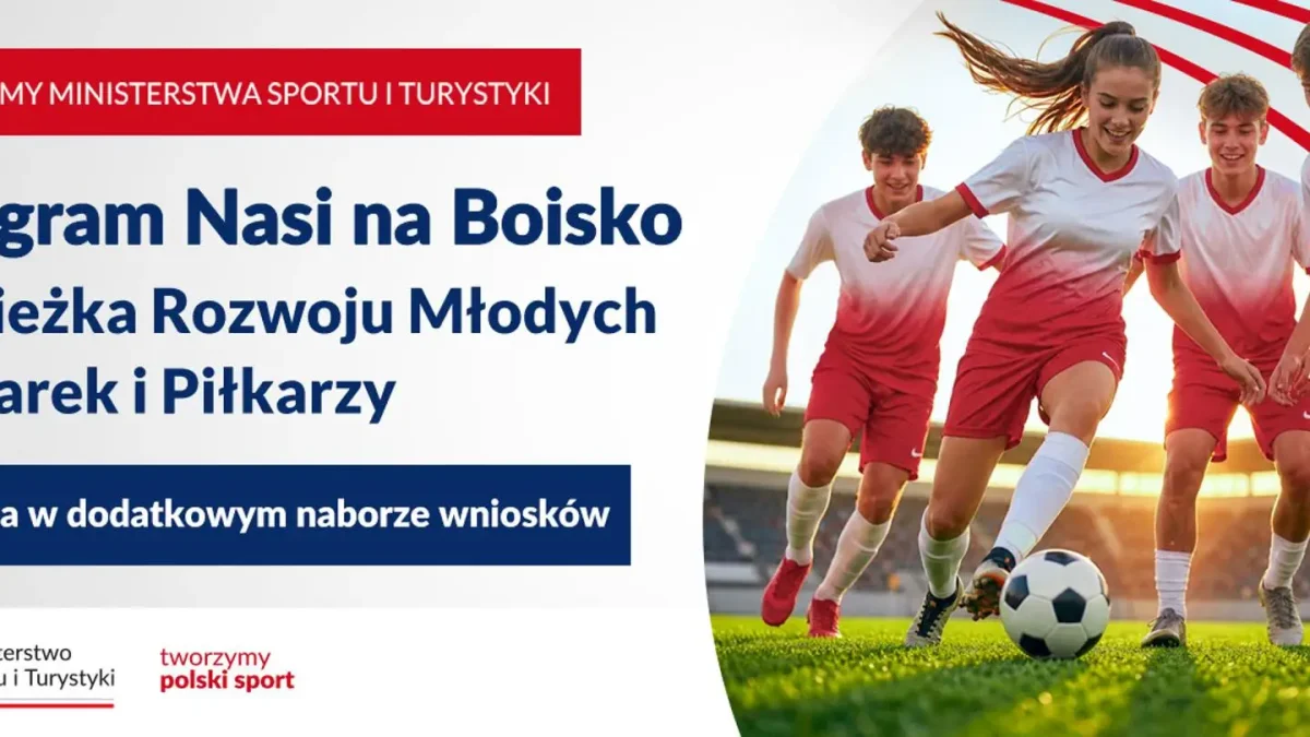 Zmiana w naborze wniosków programu „Nasi na Boisko” – nowa kwota i punkty