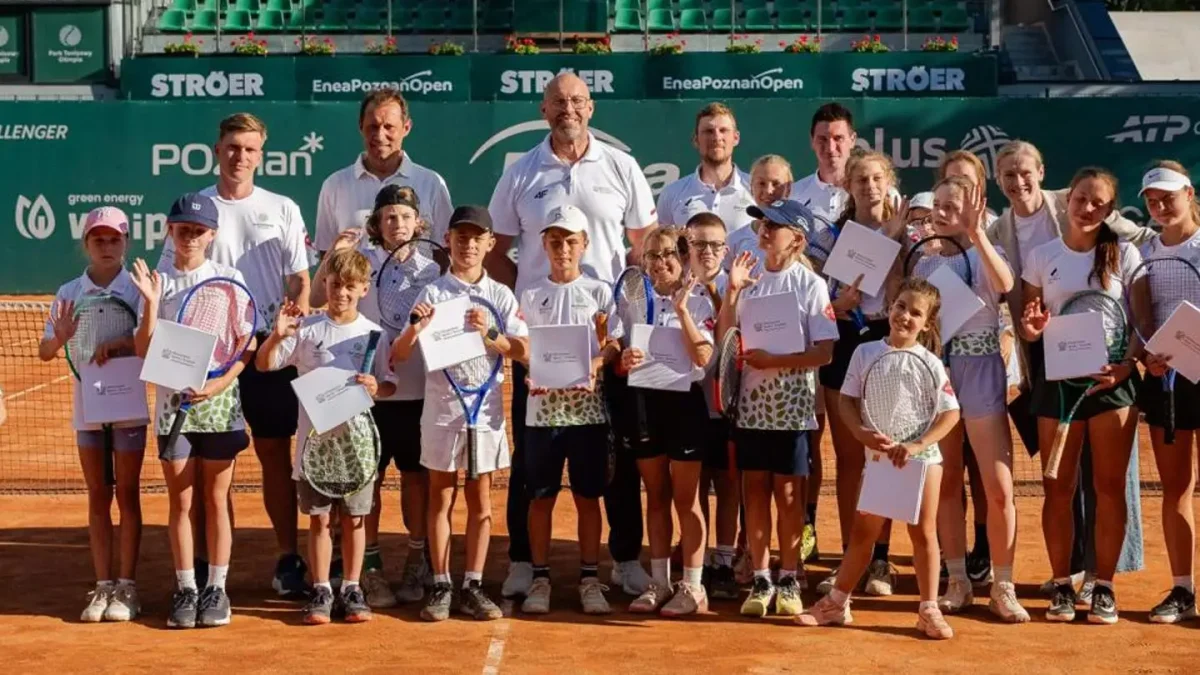 Ponad 11 mln zł na tenis w Wielkopolsce. Minister Rutnicki ogłosił beneficjentów