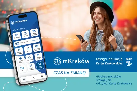 Koniec aplikacji Karty Krakowskiej – od sierpnia zastąpi ją mKraków
