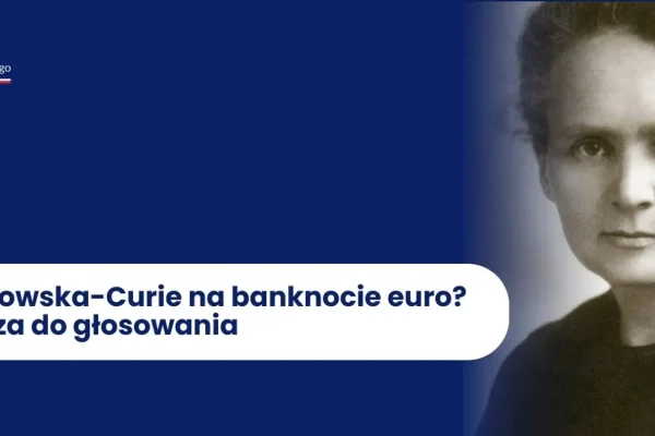 Maria Skłodowska-Curie może trafić na banknot 20 euro – EBC uruchamia głosowanie