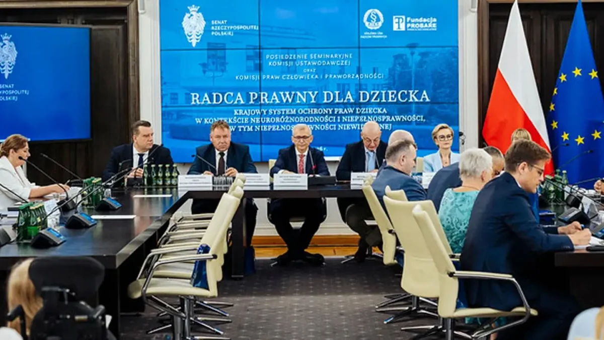 Ministerstwo Sprawiedliwości wspiera projekt „Radca prawny dla dziecka” – systemowa ochrona praw najmłodszych