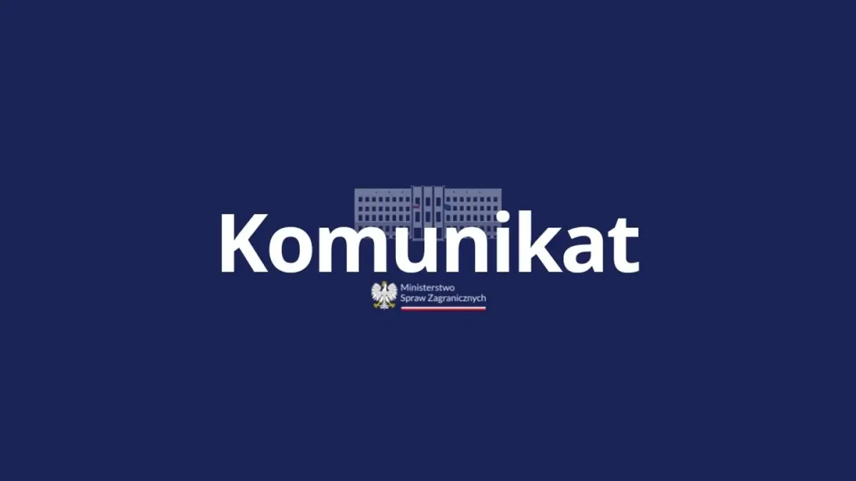 Polski rząd sprzeciwia się groźbom Hutich dotyczącym blokady cieśniny Bab al-Mandab