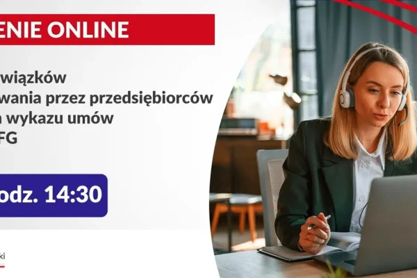 Szkolenie online dla organizatorów turystyki o nowych obowiązkach wobec TFG