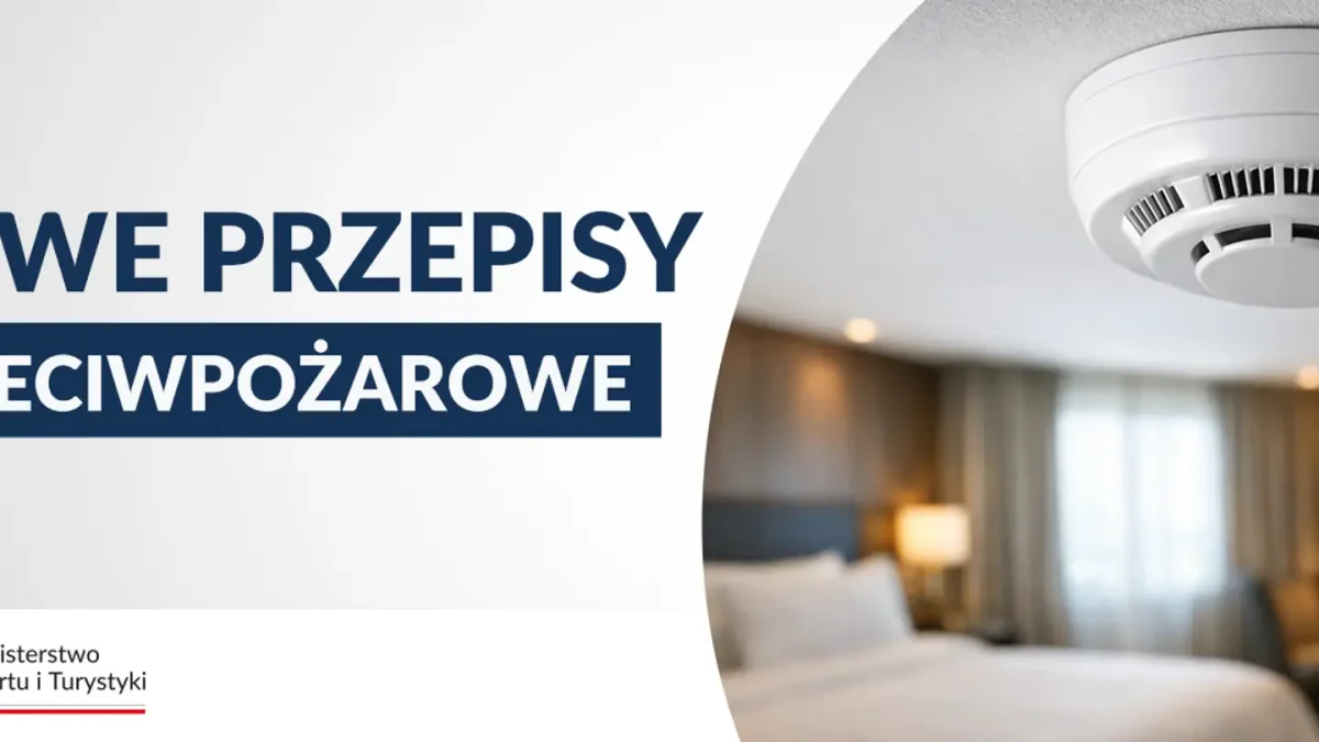 Nowe przepisy przeciwpożarowe dla hoteli: obowiązek montażu czujek dymu i czadu