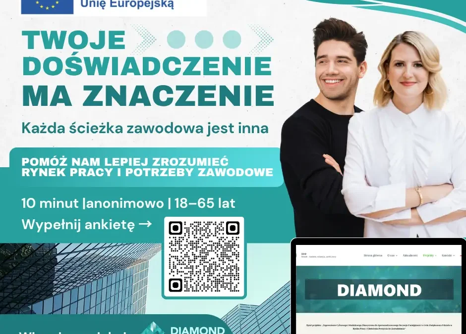 Projekt DIAMOND: nowe podejście do rozwoju kompetencji na rynku pracy