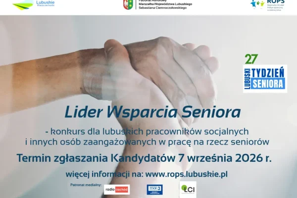 Rusza konkurs „Lider Wsparcia Seniora” – nagrody po 1000 zł dla działających na rzecz seniorów
